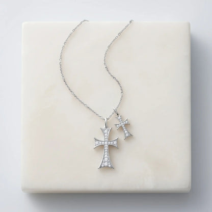 ✨ Faith Cross Necklace – A Symbol of Love, Blessing & Protection ✝️