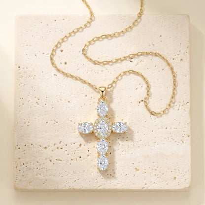 ✨ Faith Cross Necklace – A Symbol of Love, Blessing & Protection ✝️