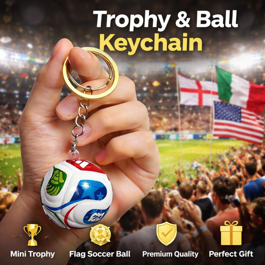 🔥Last Day 50% OFF⚽🏆 2026 Soccer Ball Keychain-