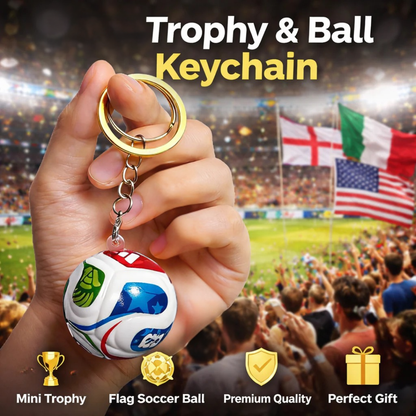 🔥Last Day 50% OFF⚽🏆 2026 Soccer Ball Keychain-