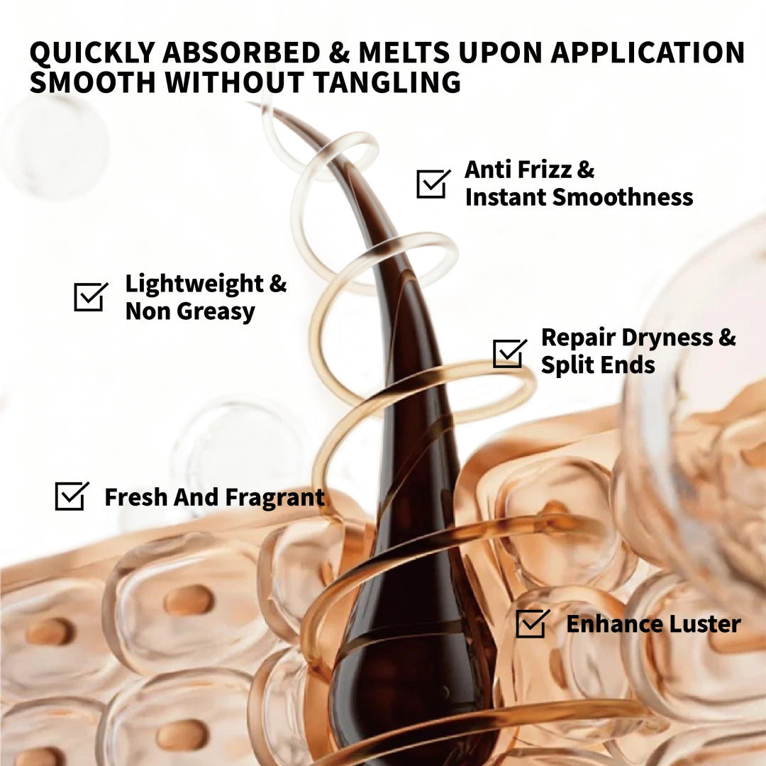Only: 50% OFF + Extra Savings When You Buy More! 🔥Argan Extract Hair Oil 70ml - 100% Pure, Raw & Natural Blend with Coconut OilToday